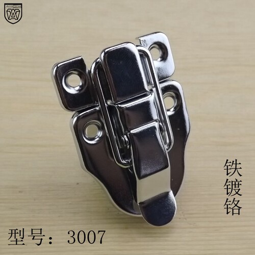 AW3007锁扣工具箱扣铁皮搭扣带锁扣子鸭嘴扣木箱铁皮箱扣卡扣
