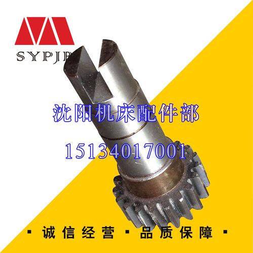 沈阳中捷镗床配件TPX6113 齿轮轴10355 Z19 L22 M3 T6113齿轴齿轮