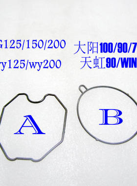 CG125/150/200/WY125/WY200/大阳100/WIN100/天虹90化油器密封垫