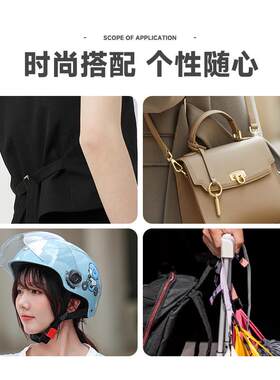 金银黑色9字G形包带调节扣五金配件箱包装饰扣目字背包伸缩登山扣