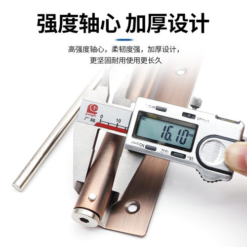 闭门器家用自动关门神器简易弹簧门静音缓冲闭合器随手关门器黑色