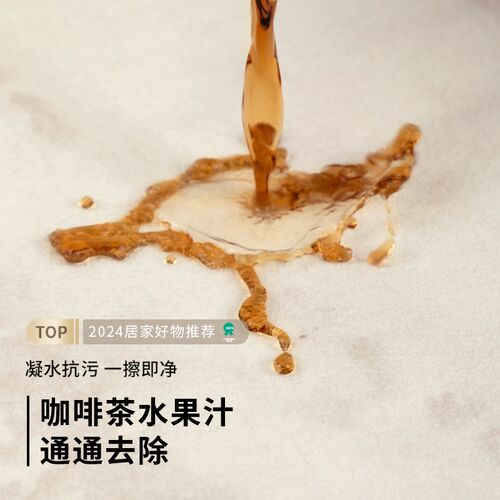 圆形地毯儿童房客厅卧室2024年新款床边免洗可擦免打理阅读区地垫