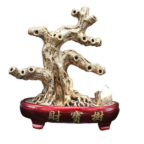 diy手工串珍珠发财树摆件底坐加铜线 编织装饰品铜丝穿散珠子树托