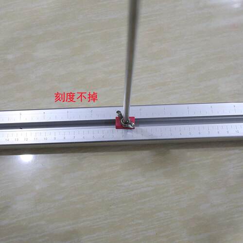 气球铝合金双球量球器工具大小量杆三杆可拆测量圆形乳胶球尺寸