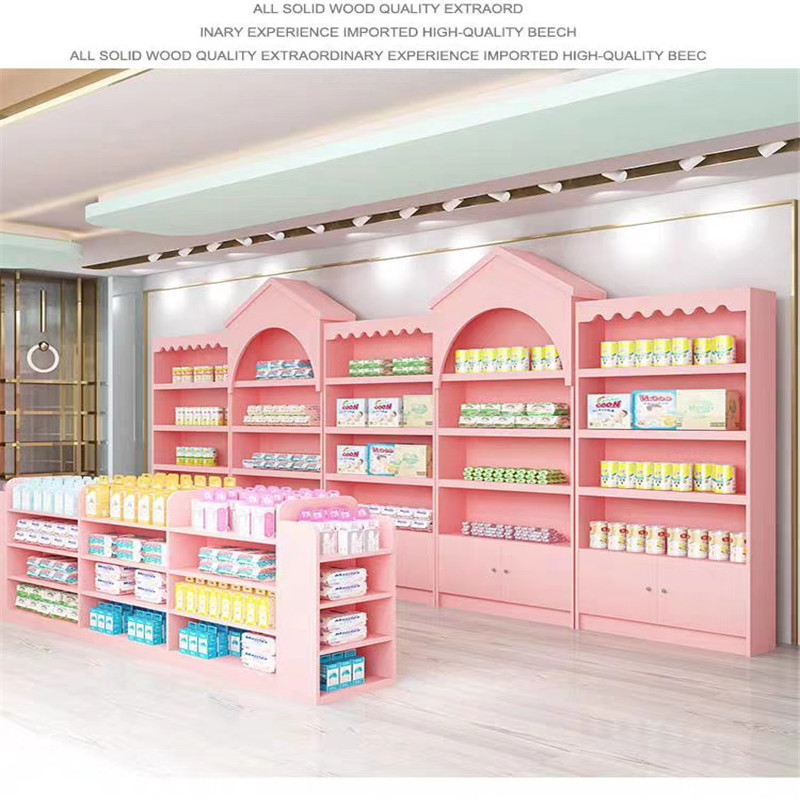 儿童货柜乐园展示柜货架母婴店储物柜烤漆置物S架卡通展柜玩具柜