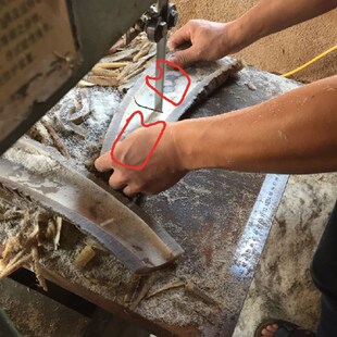 角艺轩定制 发簪发饰 牛角梳子按摩刮板摆件礼品牛骨工艺品来图做