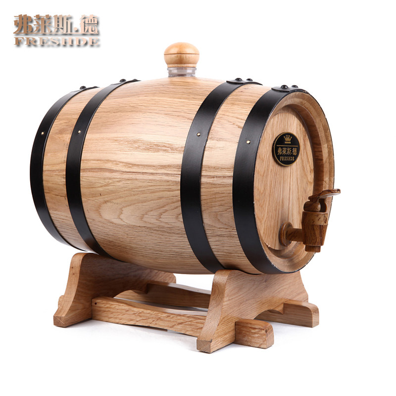 橡木桶空桶3L5L5升10升25升50升225L橡木桶酒桶葡萄酒桶红酒桶