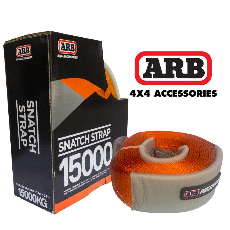 ARB 9米拖车绳 拖车带 ARB救援绳8吨11吨15吨越野脱困救援绳