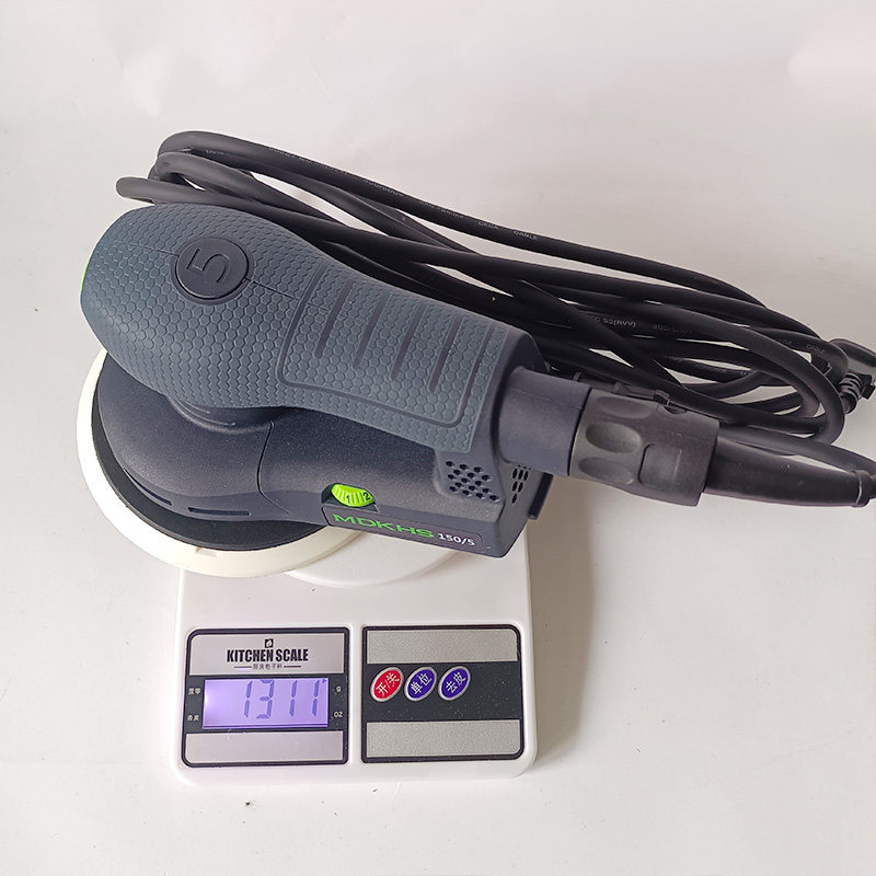 无碳刷6寸5号电动打磨机砂纸机腻子无尘汽车抛光工具木工砂光干磨