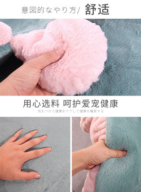 猫垫子睡觉用可放笼子里垫秋冬天暖垫小猫咪幼猫宠物狗狗垫子睡垫