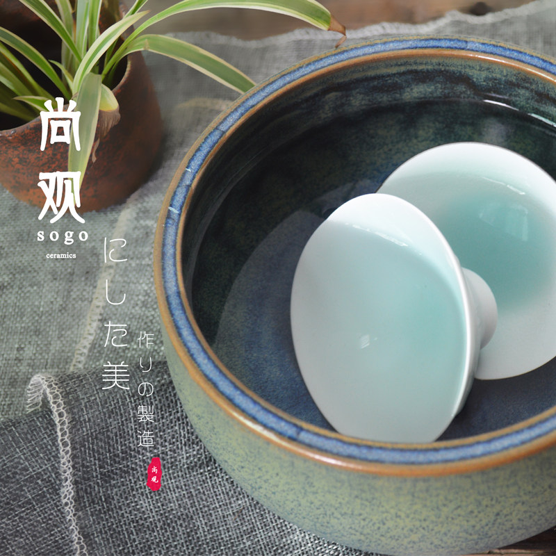 茶洗家用建水陶瓷窑变茶洗功夫茶具配件杯洗笔洗水洗大号包邮茶渣