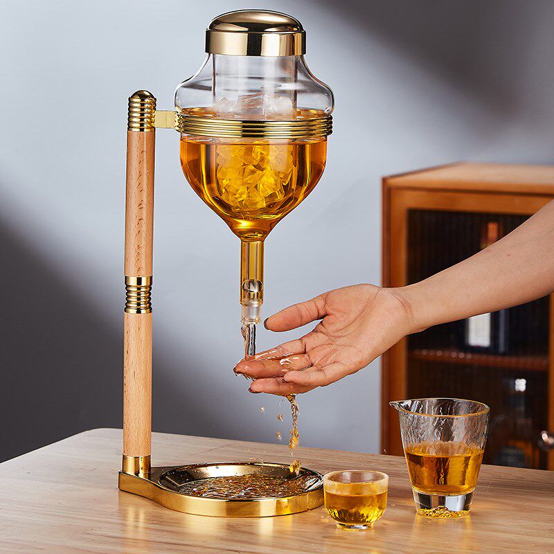 日式高档温酒器冰酒清酒滴酒器日料店创意分酒器醒酒冷酒器温酒壶