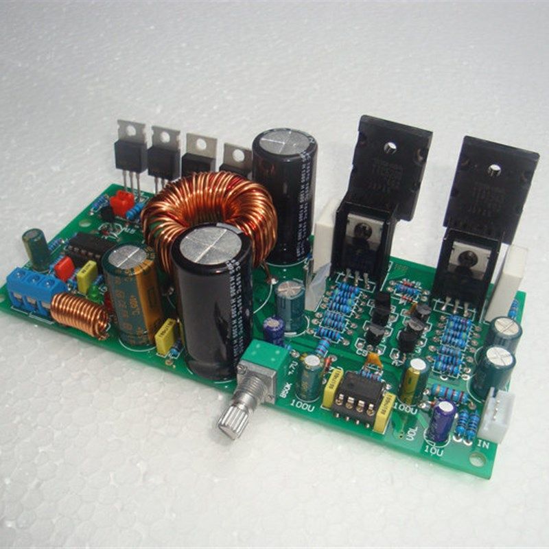 免调试 直流12 V大功率10A0W单声道功放板(空板15元)