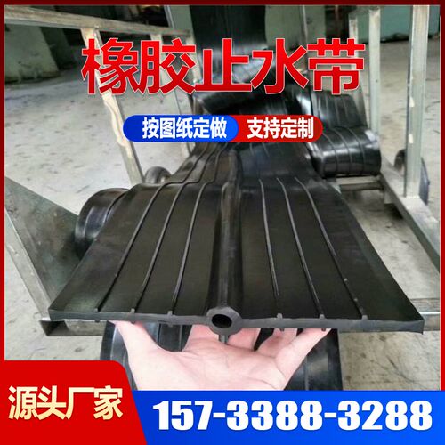 橡胶止水带651型中埋式钢边式外贴式国标E背贴式652型300/6/8闸门