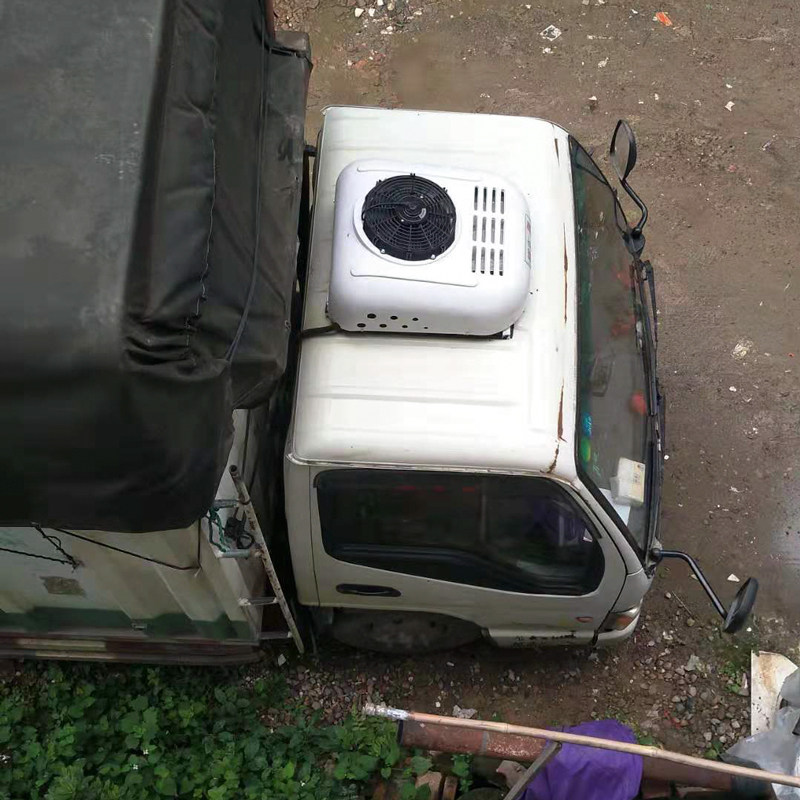 顶置轻卡驻车空调一体机小货车小卡车豪沃统帅变频电动制冷12V24V