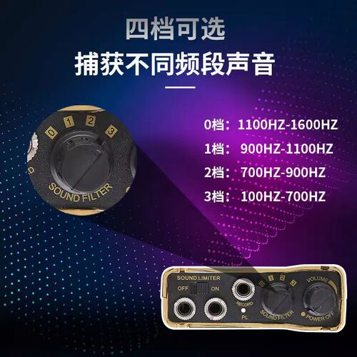 F999R专业测漏仪适用于供暖上下水管道检测 小黄测漏仪声音放大集