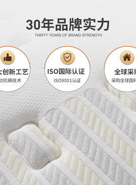 金海马儿童床垫棕垫3e椰棕1.2米1.5米天然乳胶床垫定制硬垫 奇趣