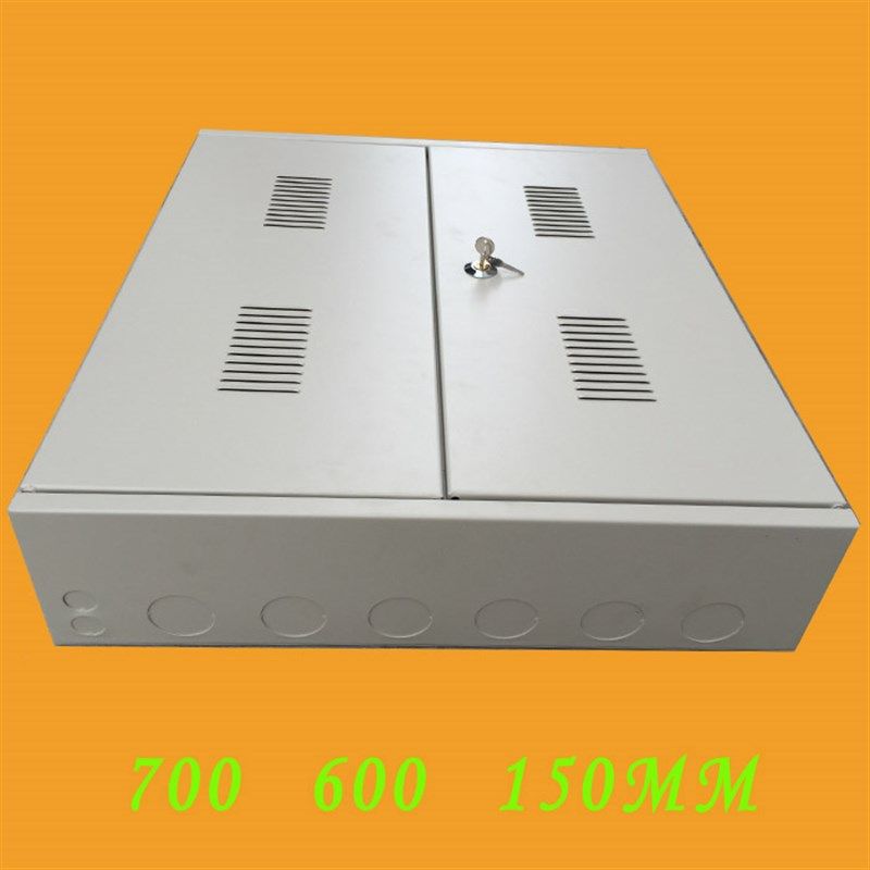 700 600 2U宽带网络箱交换机箱D 监控主机箱 宽带箱墙柜 壁挂机柜