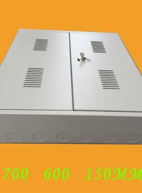 700 600 2U宽带网络箱交换机箱D 监控主机箱 宽带箱墙柜 壁挂机柜