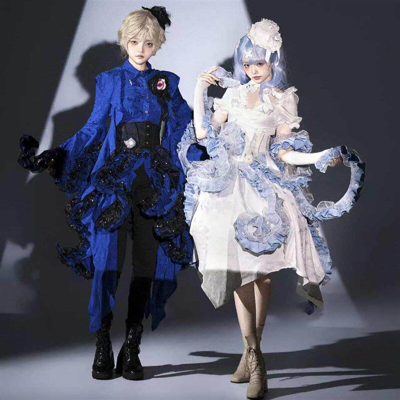 【六团现货】【幽邃侵噬】 克苏z鲁 连帽衬衫 触手衬裙lolita