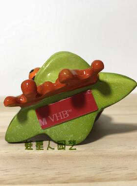 创意小摆件可爱3d青蛙贴汽车装饰品中控减压办公室电脑贴搞笑神器