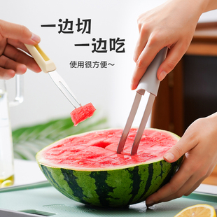 水果挖球器切果器神器多功能切菜器西瓜挖球削皮刀花式拼盘花样