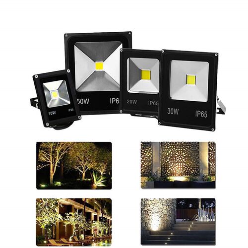 LED投光灯户外防水七彩10W20W30W50W室外庭院广告招牌投射照树灯