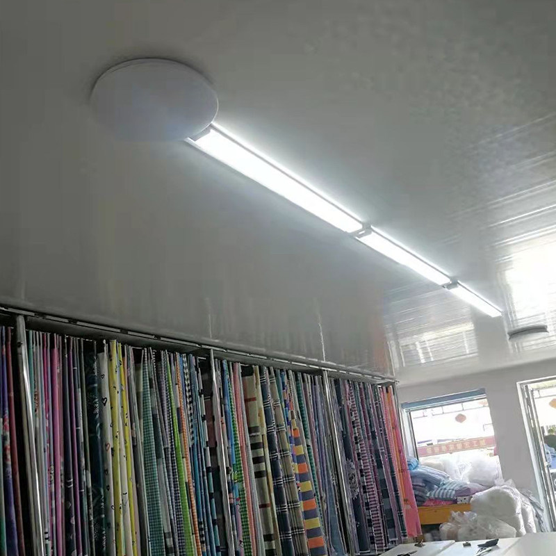 直插式led长条灯免安装室内超亮家用客厅墙壁免打孔插电照明灯管