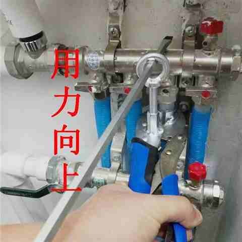 地暖管道拆卸g钳钳管拆专用工具分水器安装拆卸器扳手地热清洗钳