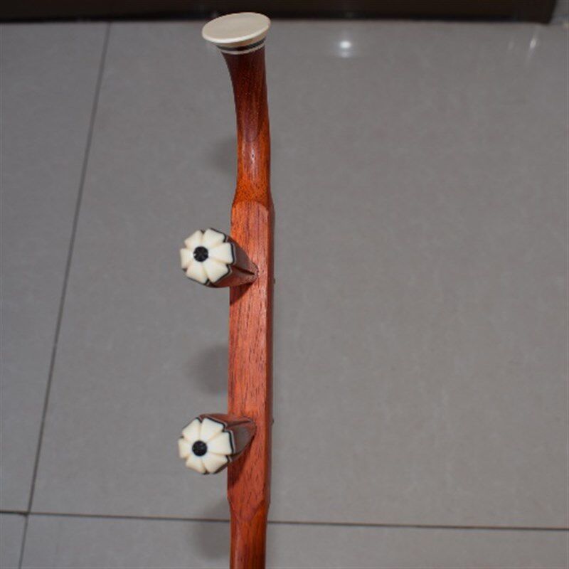 【精品】缅甸红花梨光板二胡琴杆/越胡琴杆/高胡琴杆带琴轴
