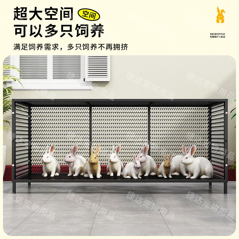 家用兔子笼大号加粗加固超密鸡笼鸽子笼芦丁鸡笼防黄鼠狼庭院实用