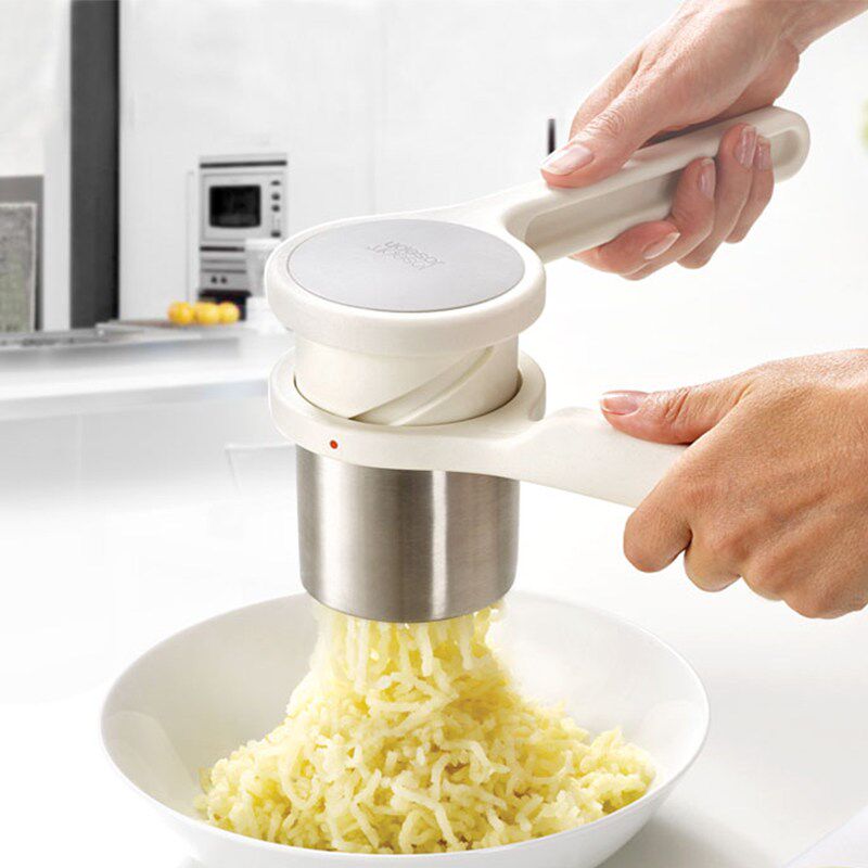 JosephJoseph土豆泥悬压器家用婴儿宝宝辅食蛋黄水果不锈钢压泥器