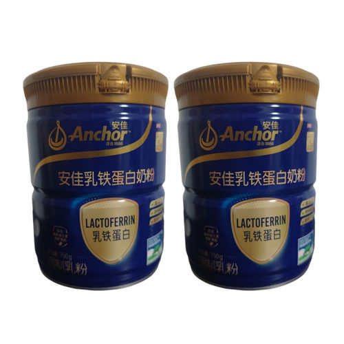 安佳乳铁蛋白奶粉750g高钙高蛋白奶粉富含硒全家奶粉成人奶粉