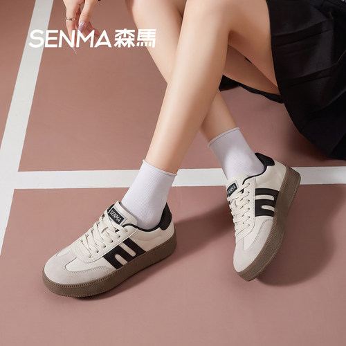 森马情侣款德训鞋男女休闲鞋