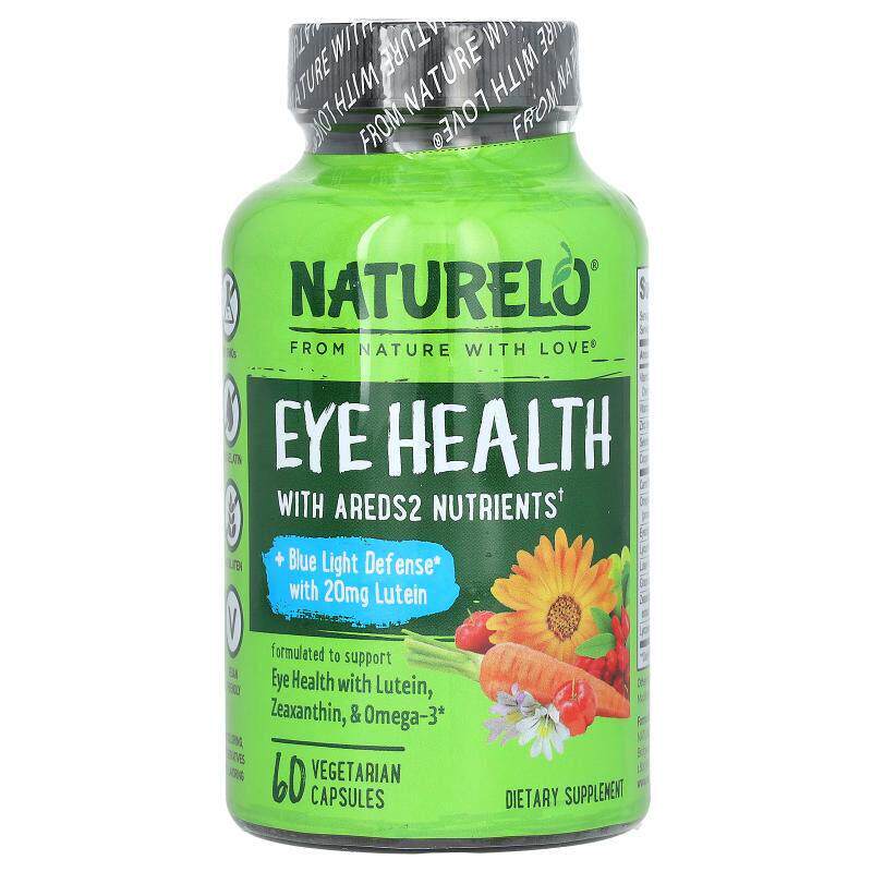 NATURELO  Areds2配方眼部健康营养补充维矿营养补充