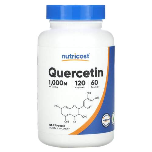 Nutricost Quercetin槲皮素素食胶囊机体内在平衡心脏血管健康