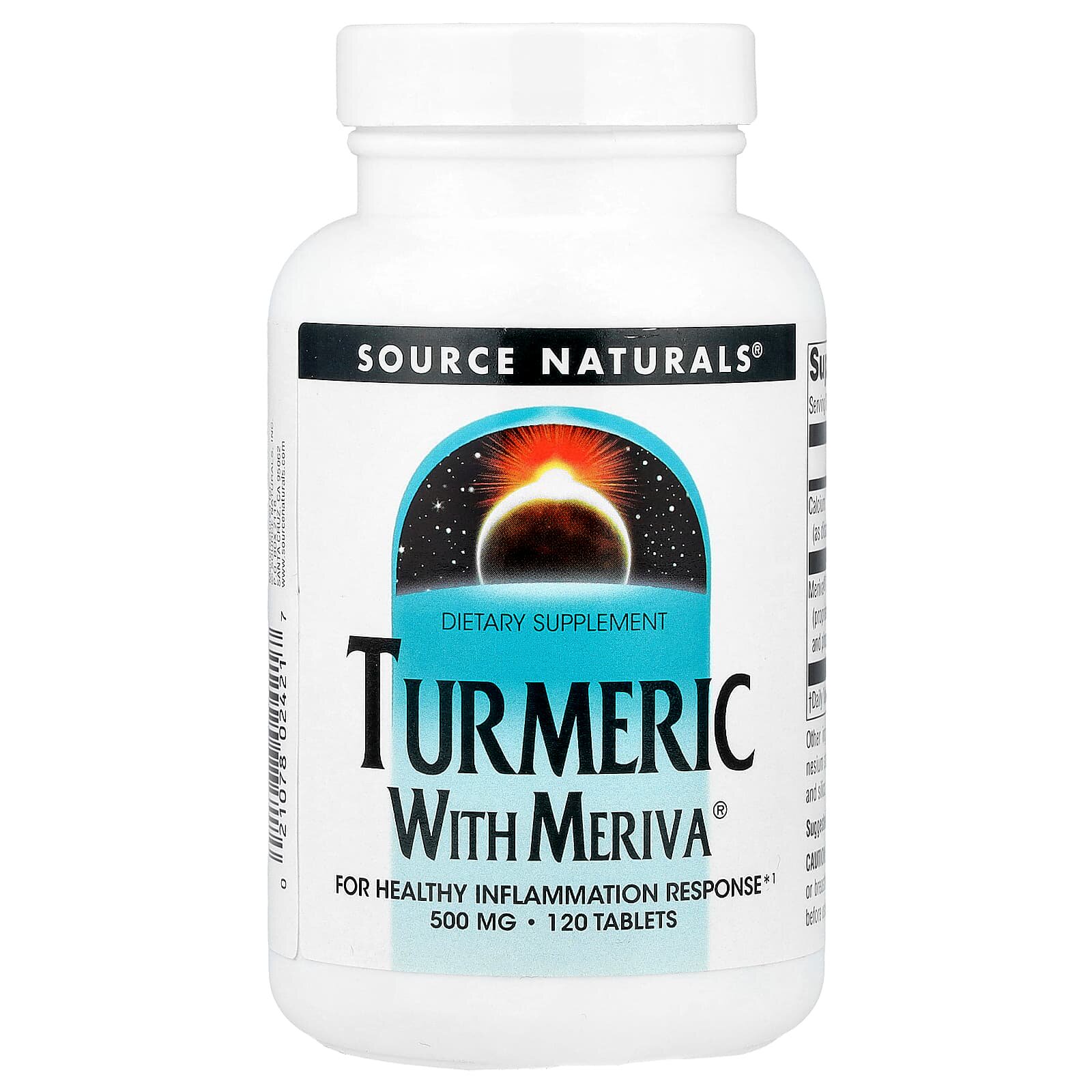 Source Naturals/源美Meriva姜黄复合物姜黄和姜黄素每日暖相伴