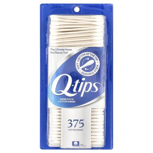 Q-tips,纸棒棉签，375 支
