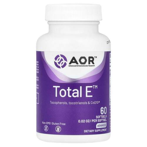 AOR TotalE维生素E软糖含辅酶Q10多面平衡复合维E焕活肌肤