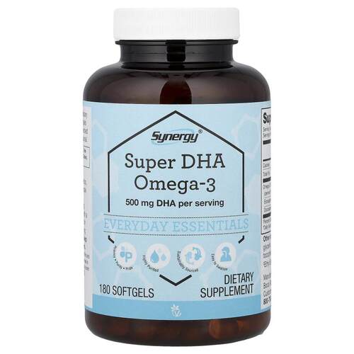 Vitacost Synergy 高DHA Omega-3鱼油养成静谧营养从容相伴