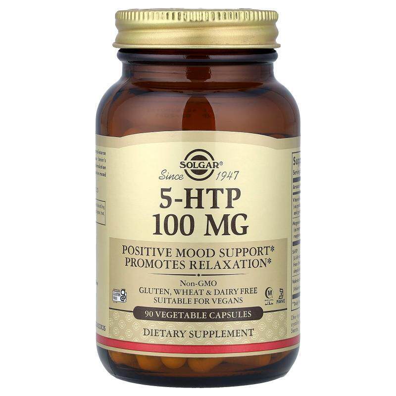 索尔加,5-HTP，90 粒素食胶囊