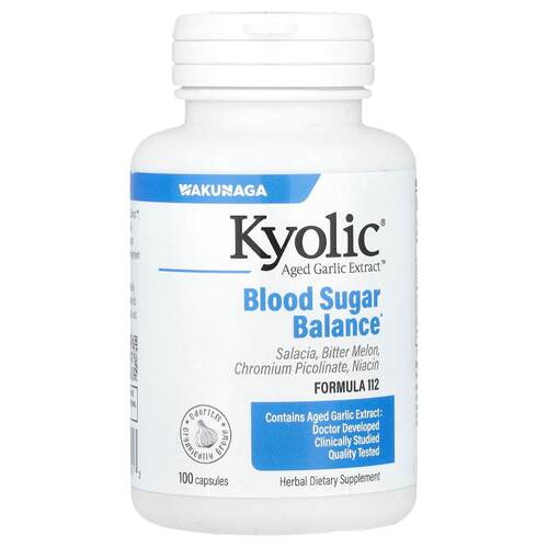Kyolic,Aged Garlic Extract™，配方112，100粒胶囊
