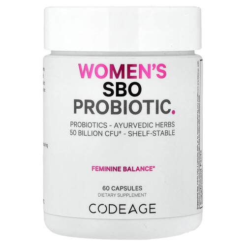 Codeage,女性 SBO 益生菌，500 亿 CFU，60 粒胶囊