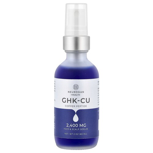 Neurogan Health GHK-CU铜肽头发和头皮精华护发早晨美好状态享