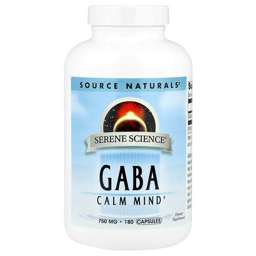 Source Naturals/源美Serene Science GABA伽玛氨基丁酸
