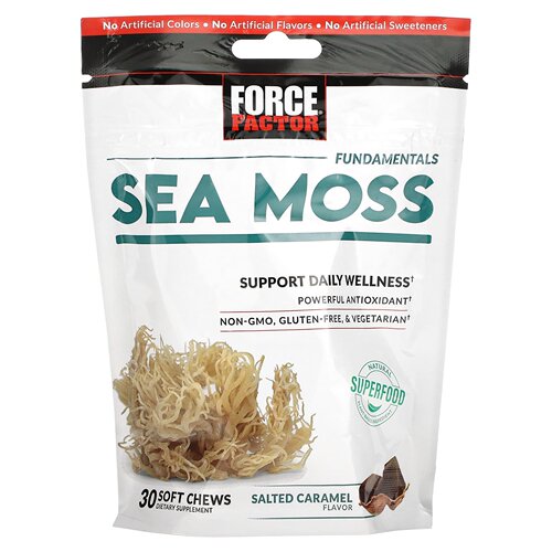 Force Factor Fundamentals海洋苔藓咸焦糖优品出行闲适从容相伴