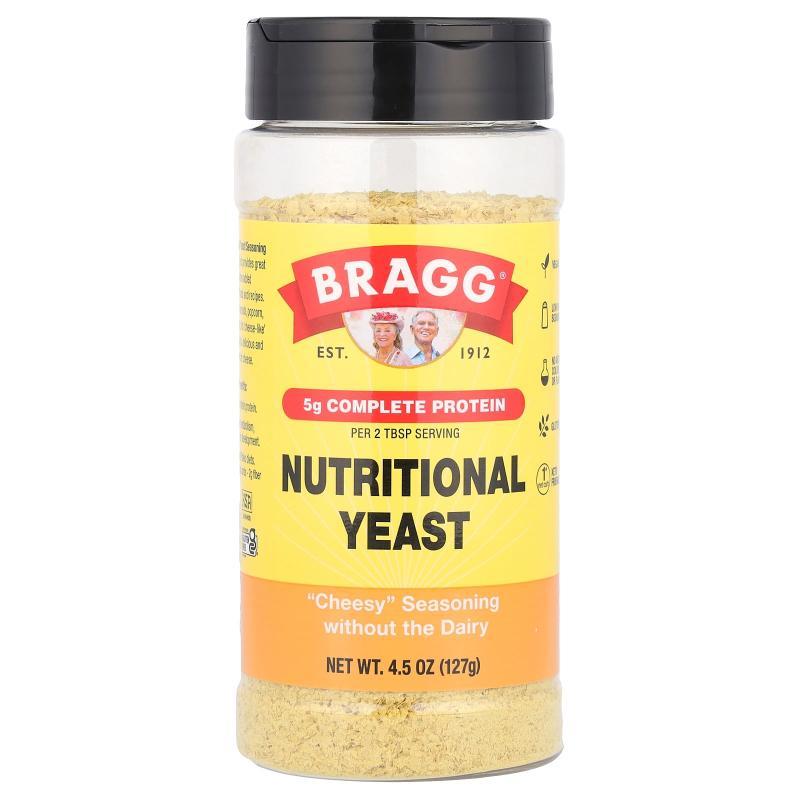 Bragg养料酵母烤大蒜味多种维矿营养烘焙沙拉营养酵母粉高纤维图片