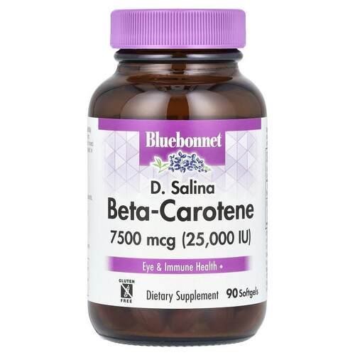 Bluebonnet Nutrition,β-胡萝卜素，7500 微克（25000 国际单位9