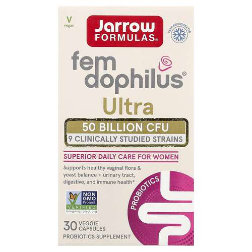 Jarrow Formulas Fem-Dophilus Ultra（女性益生菌版）乳杆菌