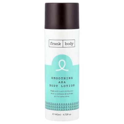 frank body,Smoothing AHA Body Lotion, 4.73 fl oz (140 ml)